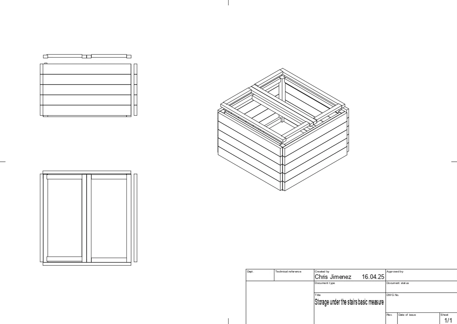 Design Plans - Front Elevation