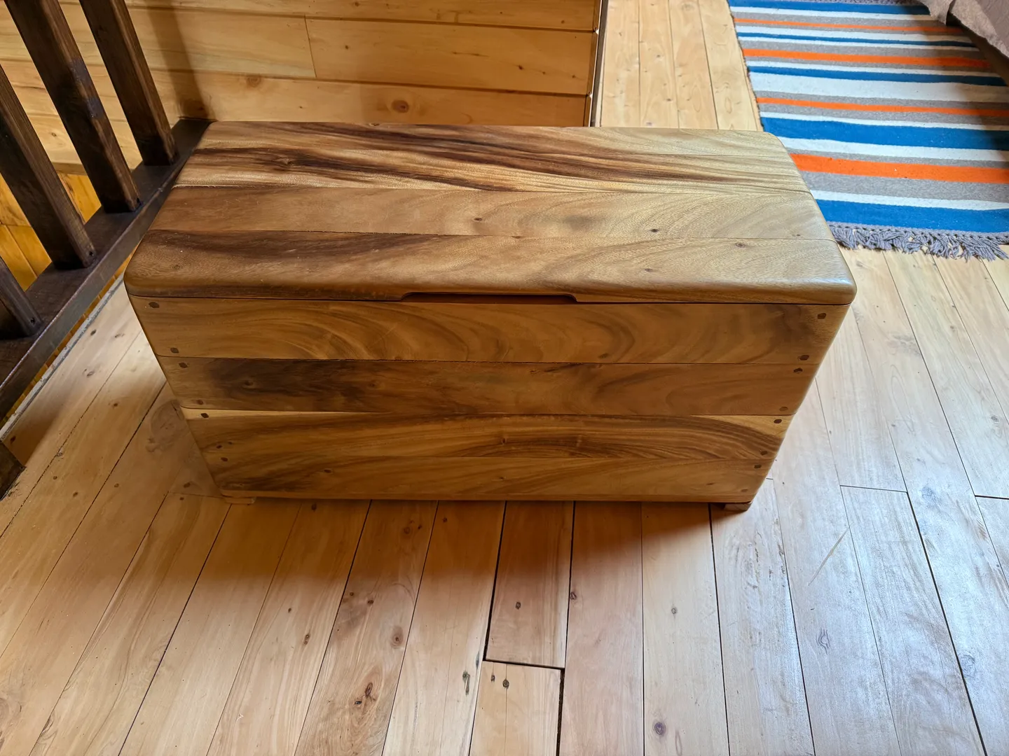 Handcrafted Wooden Chest